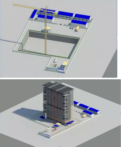 bim技术在日本北九洲商务大厦建筑中大展身手-bim建筑