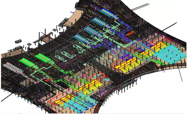 江北机场T3A航站楼BIM应用