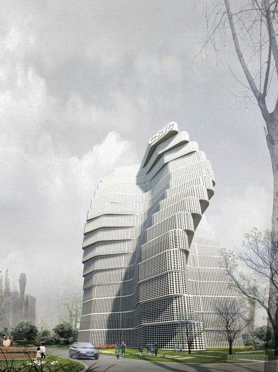 武船研发大楼/Wuhan Marine Science and Research Tower