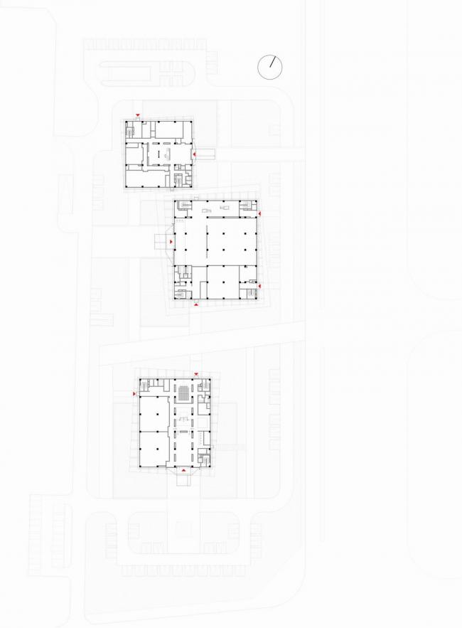 BIM建筑|一组具有雕塑感的盒子：上饶城市计划展览馆、博物馆和档案馆 / 张雷结合建筑事务所