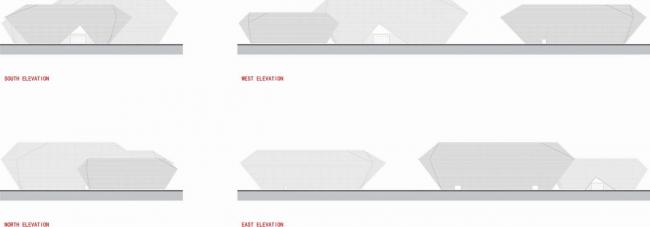 BIM建筑|一组具有雕塑感的盒子：上饶城市计划展览馆、博物馆和档案馆 / 张雷结合建筑事务所